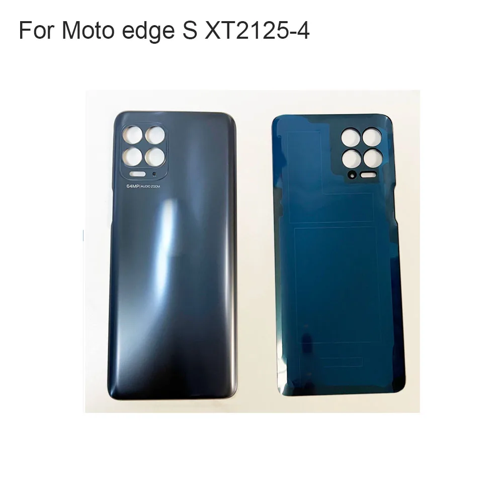 Tested Good Battery Back Rear Cover Door Housing For Moto edge S XT2125-4 Battery Back Cover Replacement For Moto edgeS