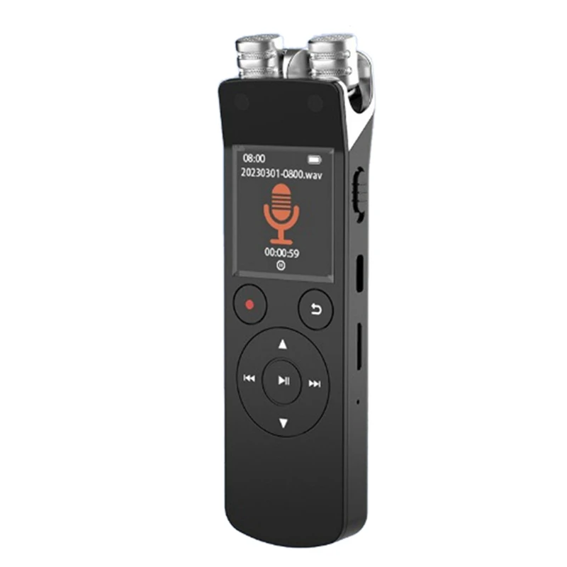 Bluetooth Voice Recorder Support Voice Control Recorder Player Multi-Language Smart USB High-Quality Mp3 Player 32GB