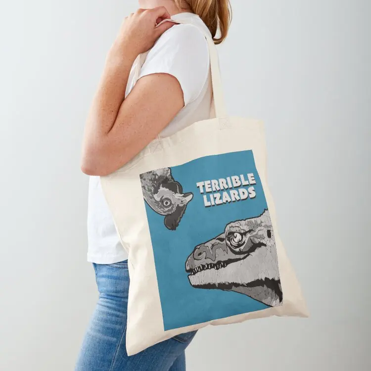 

Terrible Lizards Tote Bag Customizable tote bag Big bag women supermarket folding
