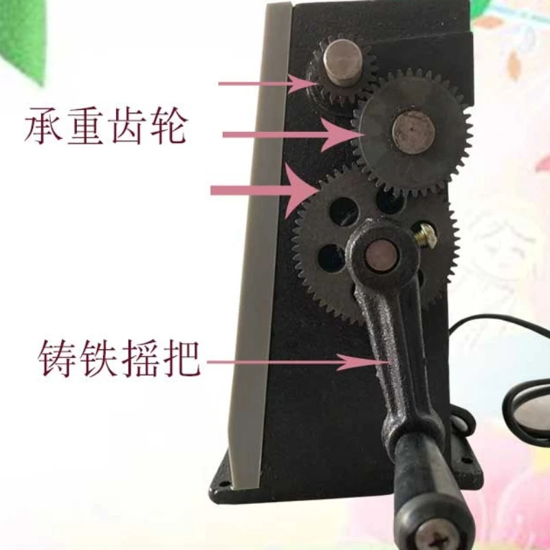 130‑Model Hand‑Crank Coil‑Winding‑Machine With‑Electronic‑Counter Chuck‑Attachment Household‑Modified‑Wire‑Rewinder