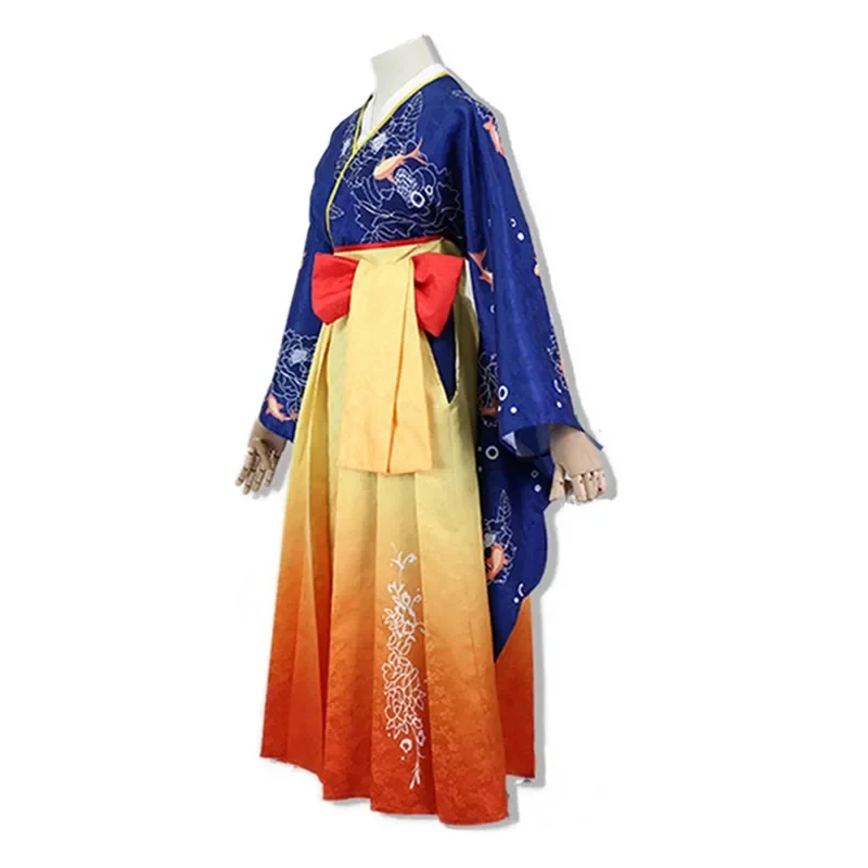 Tenues de cosplay kimono Hololive AT Amelia 2026, costumes VTuber Ame, vêtements japonais Watson pour fête de fin d'année DVZDQ