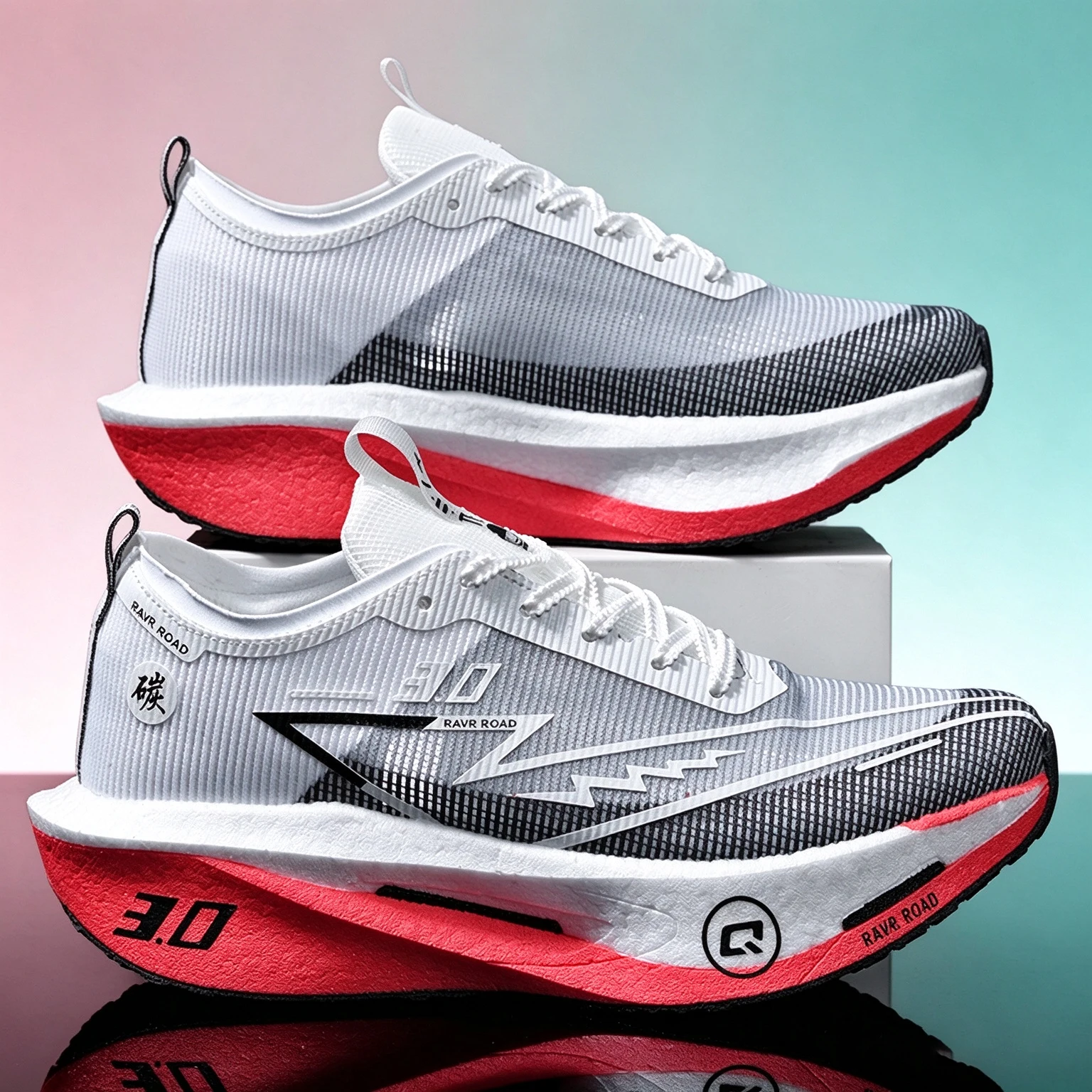 Men's Carbon Plate Marathon Running Shoes Are Breathable, Women's Lightweight, Comfortable, And Non-Slip Racing Shoes