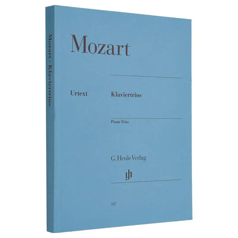 

HN247 Mozart Piano Trios Herttrich Ernst G Henle Verlag 9790201802473 Book