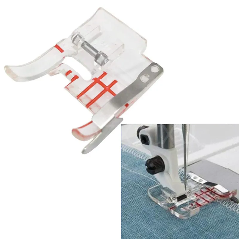 Snap On Clear Seam Guide Foot 4130348-45 for Viking Husqvarna Machines (1-7) 7YJ60