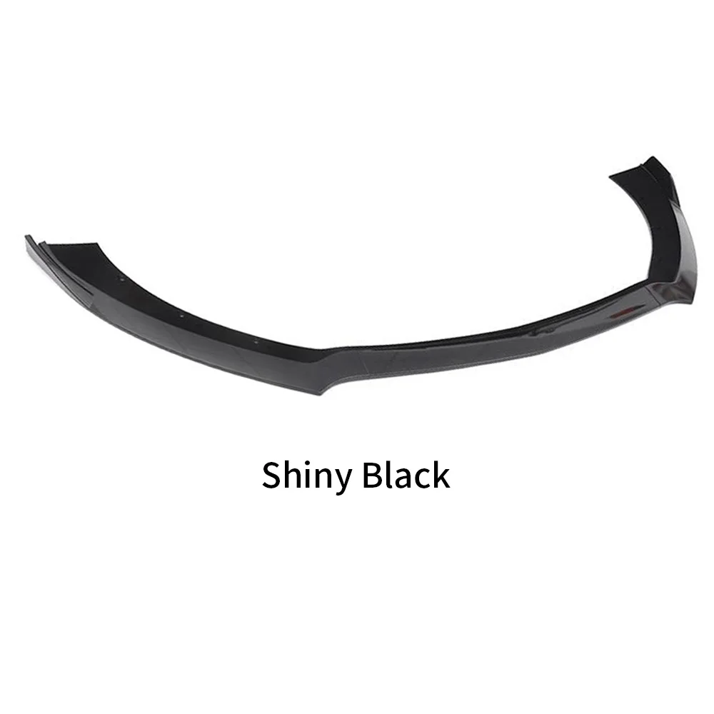 Front Bumper Lip Spoiler Splitters For Ford Mustang 2015 2016 2017 PP Matte Blak Glossy Black Not for Shelby GT350