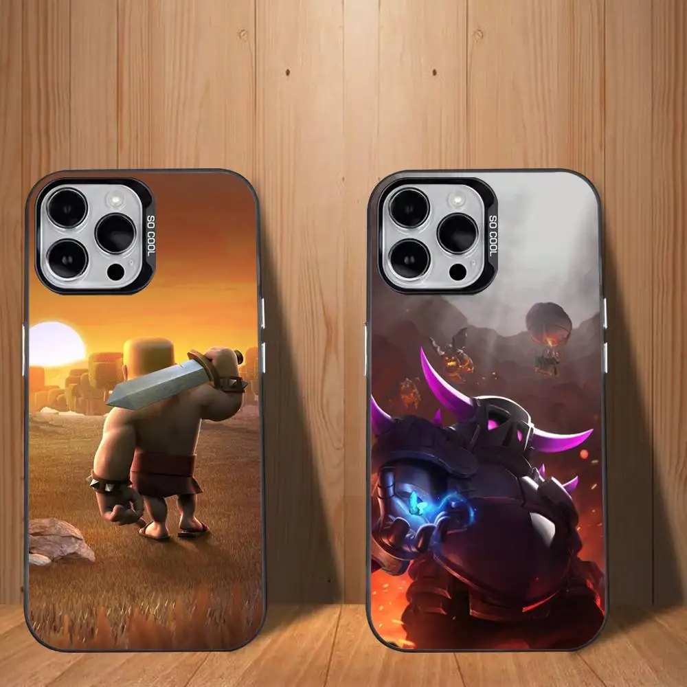 

Cool Game A-PEKKA-s Phone Case For iPhone 17,16,15,14,13,12,11,Mini,Pro,SE,MAX White Matte Shockproof Cover