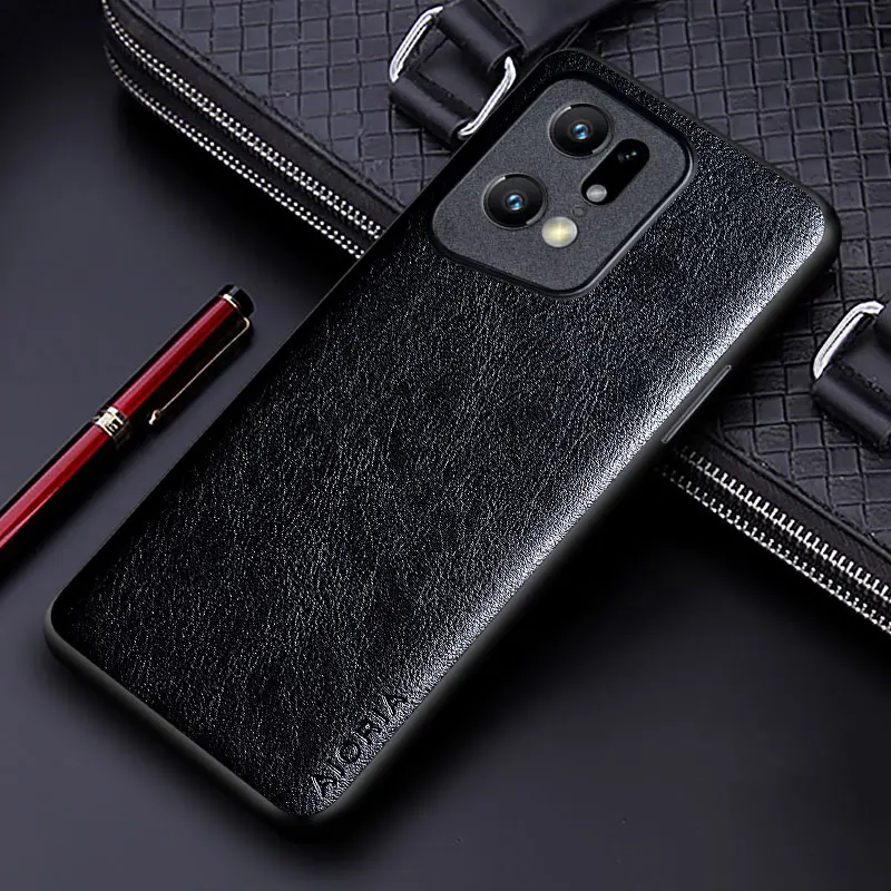 Luxury leather Case for Oppo Find X5 Pro X3 Pro Business solid color Soft TUP&Hard PC phone cover for Oppo find x5 pro case