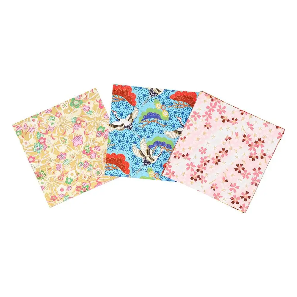 

20 шт./упак., золотые линии, журавль, декоративный складной DIY ручной работы, крафт-бумага, оригами, декор для скрапбукинга