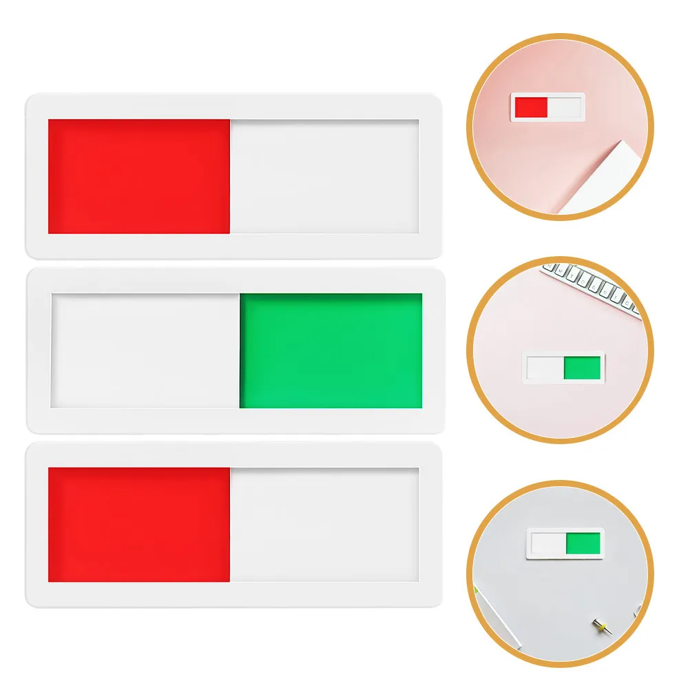 5Pcs Vacant Occupied Door Sign Real Time Status Display Easy Switching Bathrooms Offices Hotels Occupied Sign Bathroom Signs
