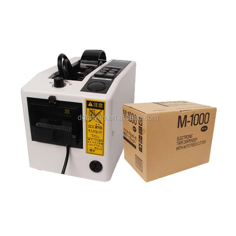 2025 Manufacturers  M-1000 18W 110V Automatic Auto Tape Dispensers Electric Adhesive Tape Cutter Packaging ma chine