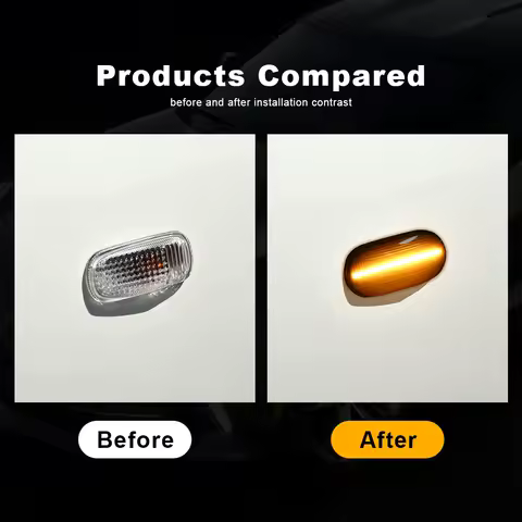 2PC LED Side Marker Dynamic Turn Signal Light For Honda/Acura RSX Integra DC5 Type R Odyssey Fit Jazz Civic EP3 City CR-V Accord