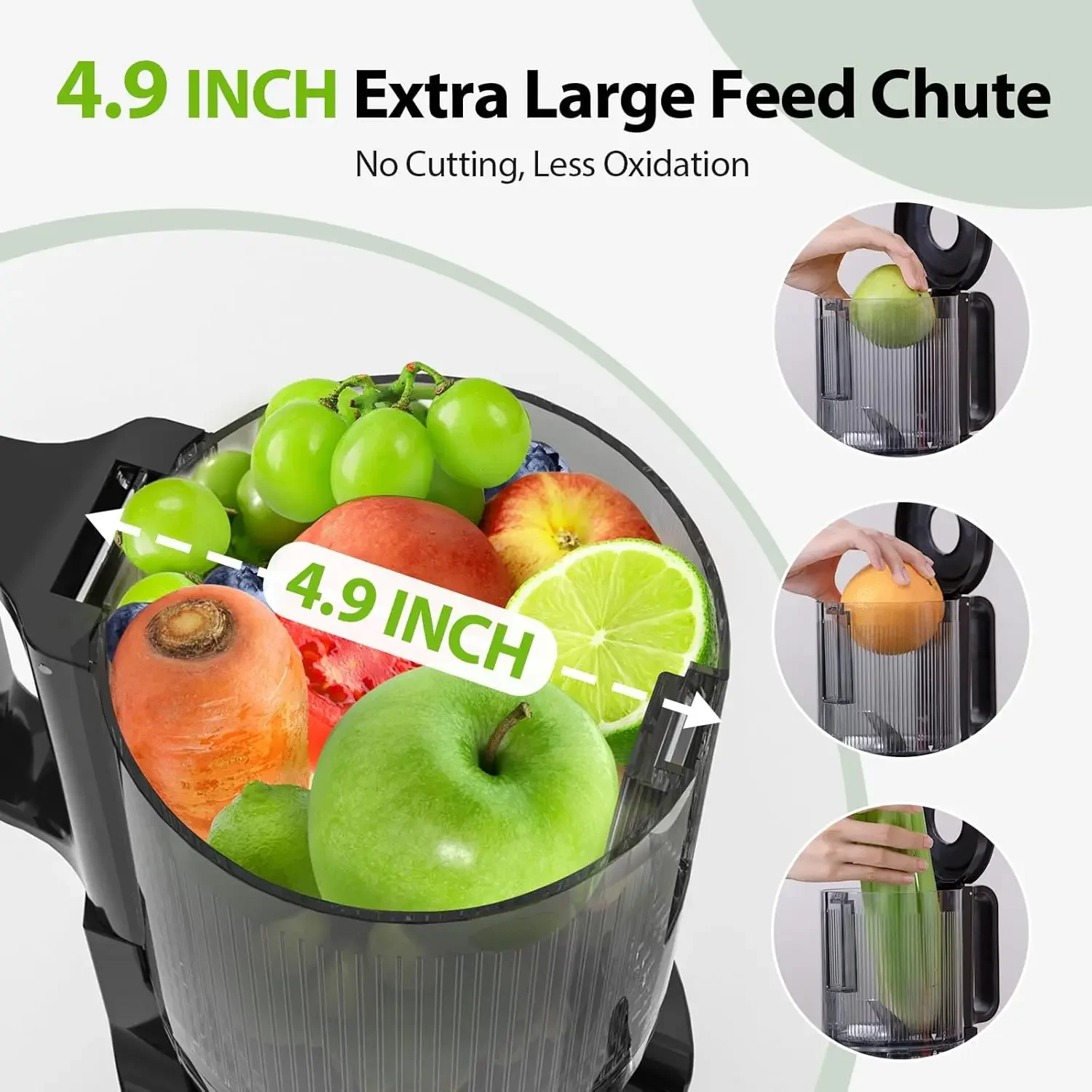 Aeitto Juicer Machines with 4.9