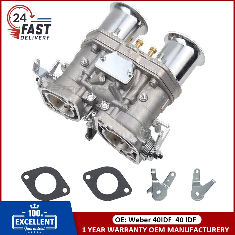 Engine 40IDF Weber Carburetor Carb W/Air Horn Replace Solex Dellorto EMPI For Bug Beetle Porsche Volkswagen 40IDF Carburador