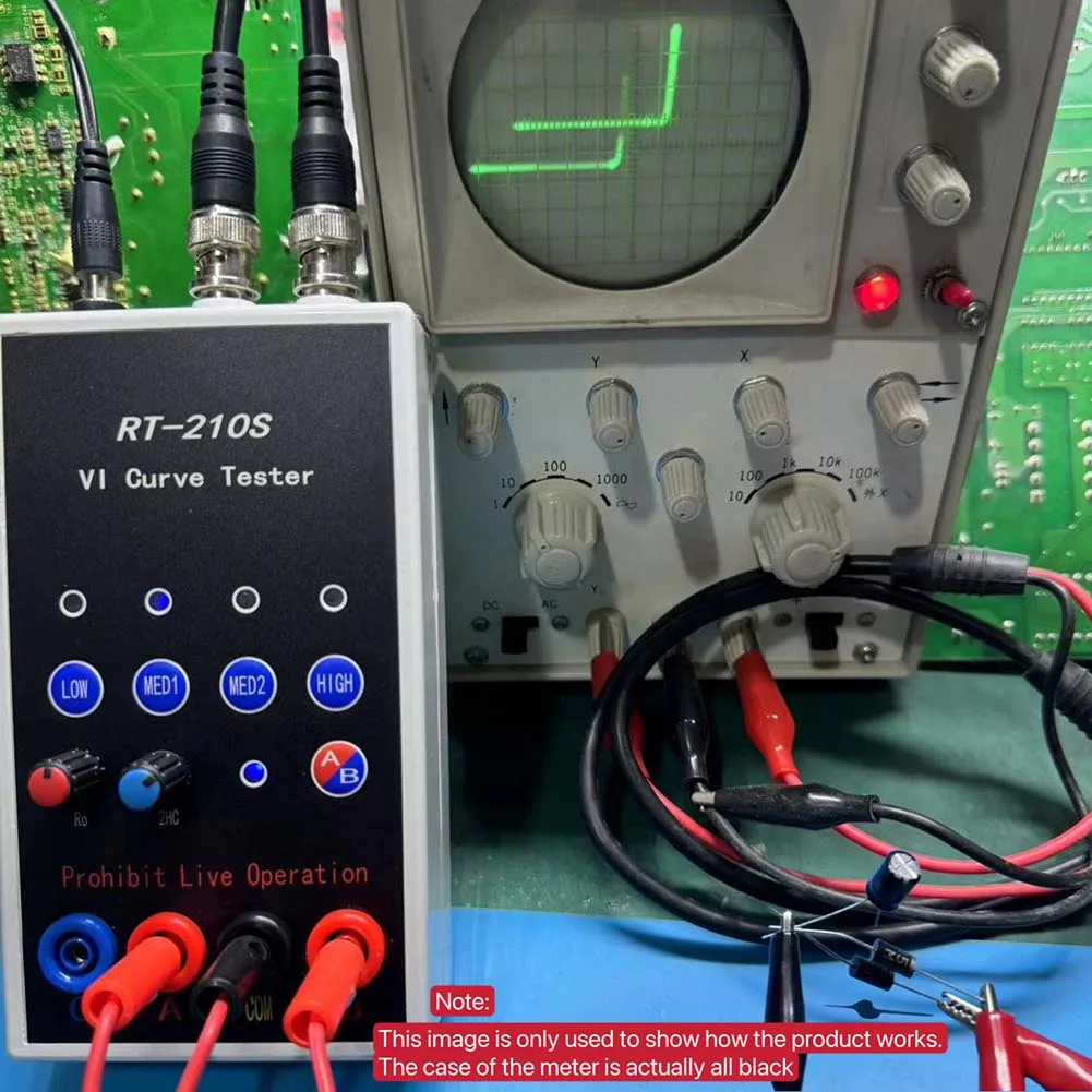 Analog Signature Analyzer Dual Channel Analyzer 270g ASA Testing Equipment Tool Lightweight Design Trigger Signal Output