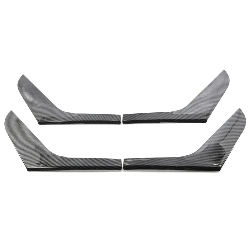 Carbon Style Set Of Interior Door Trim For Pull Handle 5K4868039A 5K4868040A For VW Golf Mk6 2010-2013 Replacement Parts