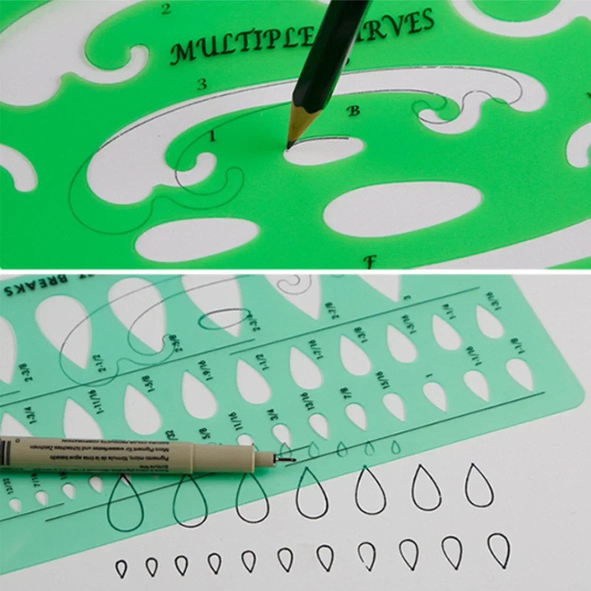 Modello di progettazione di gioielli tempestiamente Disegno di pietre preziose di diamanti Strumenti di design professionali Forniture T-777-1 T-777-2