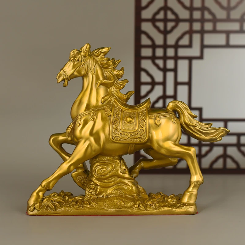 Three Galloping Horse Statues For Home, Living Room, Office Decoration - Factory Bestseller
