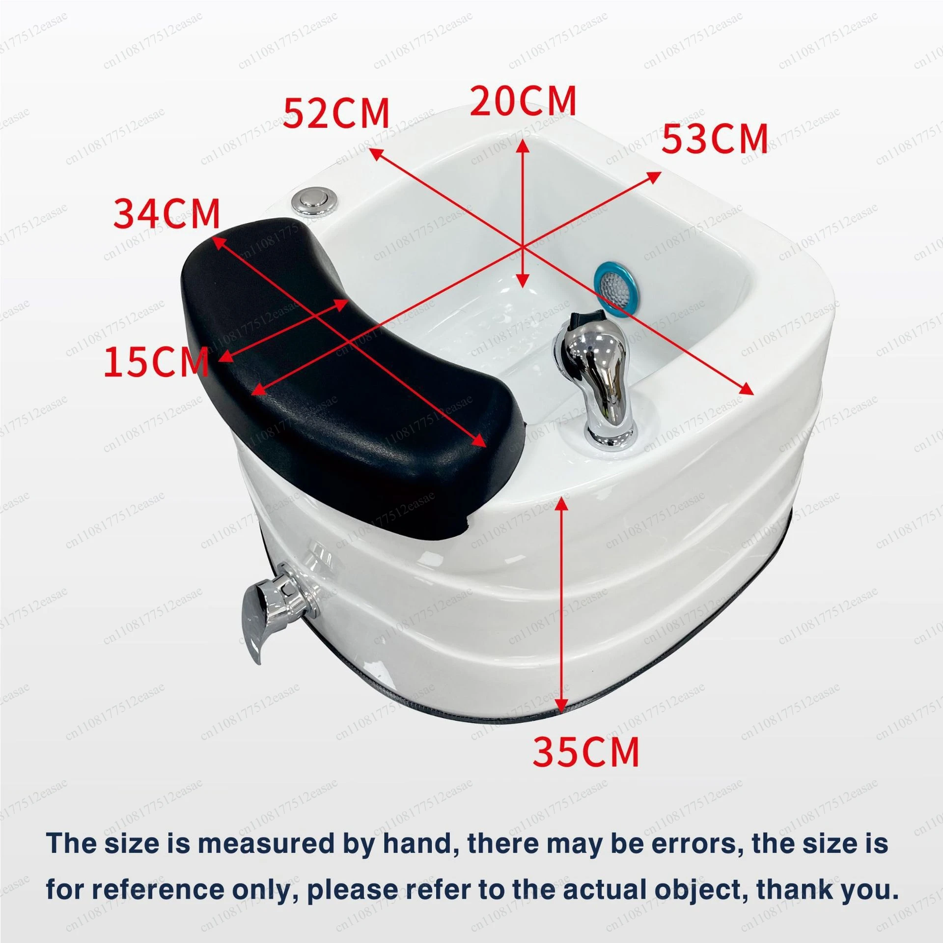 Foot bath basin salon dedicated multifunctional colorful surfing massage foot basin