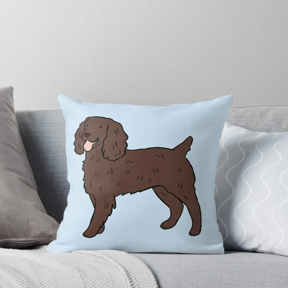 

Spaniel boykin dog cute illustration Throw Pillow sleeping pillows christmas cushions covers pillow