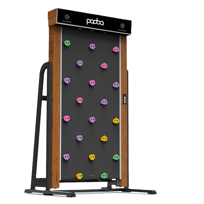 fitness products 2023 indoor rock climbing wall portable home gym fitness stair climber automatic electric boulder wall