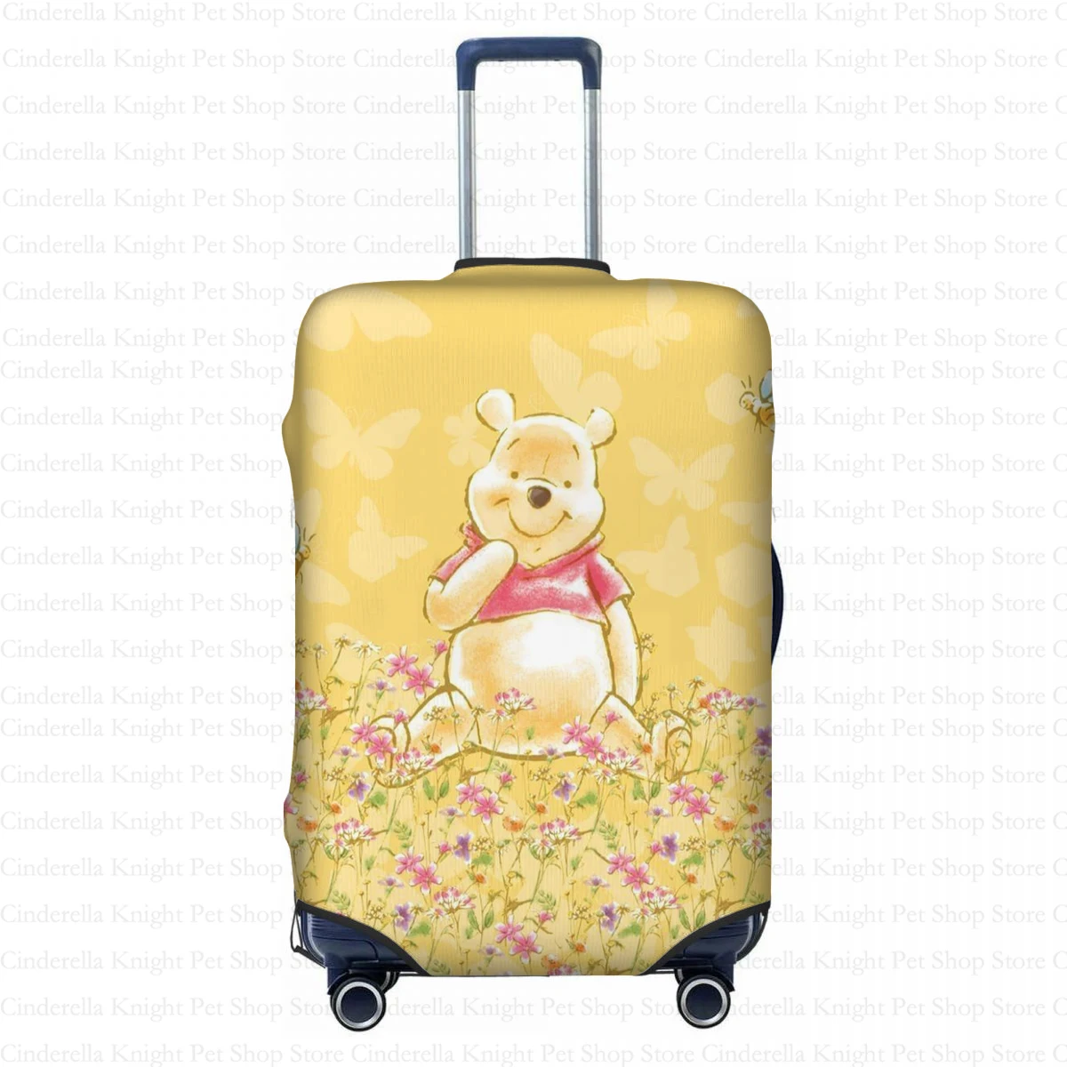 Suitable for 18-32 inch travel suitcases Anti-scratch cover Customized Disney Bear Cartoon Pattern Travel Luggage Case