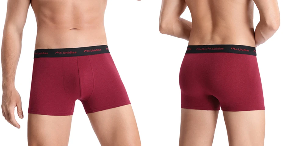 5 stücke Einfarbig Boxer Herren Unterhosen Baumwolle Schlüpfer der Männer Sexy Brief Elastische Band Unterwäsche Für Mann Boxer Shorts – Detail 13