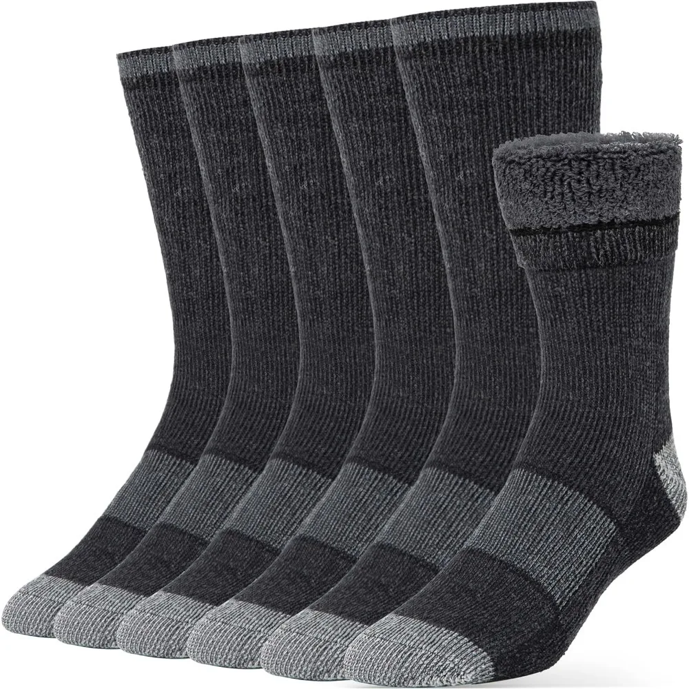 

Warm Thermal Wool Socks for Winter Moisture Wicking and Breathable Cozy Boot Socks