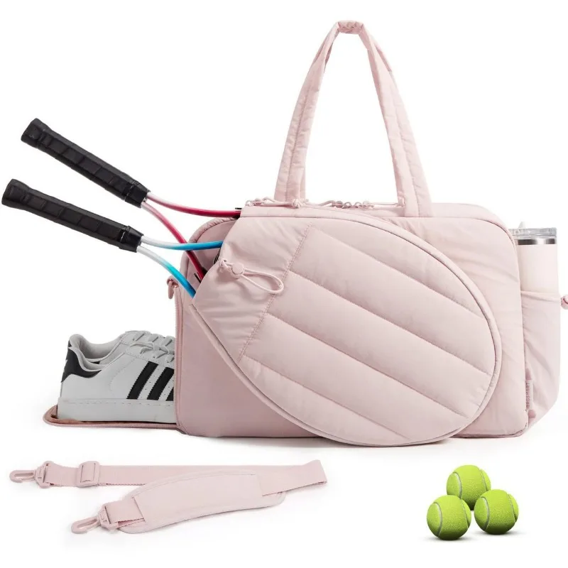 New Tennis Pick Racket Bag Fashionable and High-quality Sports Storage Bag Large Capacity Independent Shoe Compartment Handbag