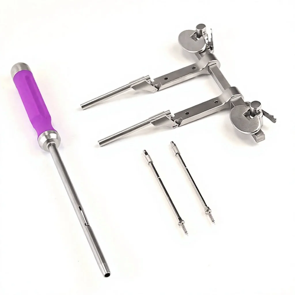Medical Supplies Basic Electric Surgical Instrument Neuro Tool Spine Retractor System Set MIS Neck Bilateral Bone Cervical