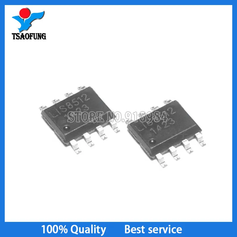

50Pieces LIS8512B LIS8512 SOP8 Electronic components Integrated circuit