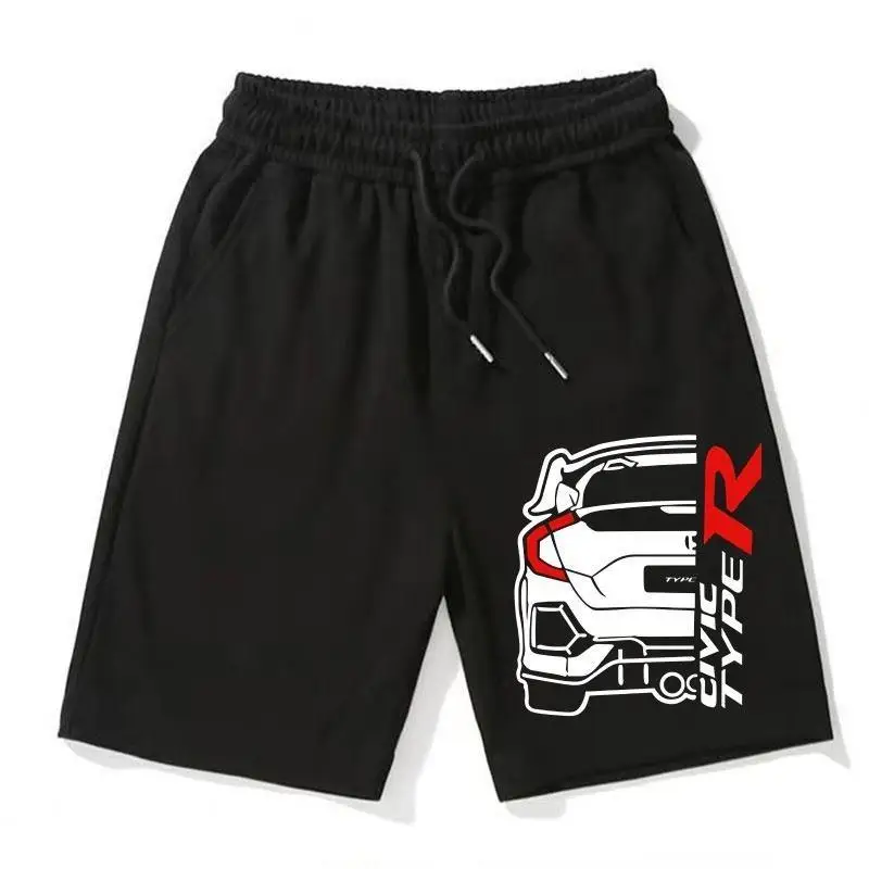 

Honda Men's and Women's Shorts Unlimited Mugen Fit Civic Pants Summer Motorcycle Racing Car Sports Retro Five-point Pants
