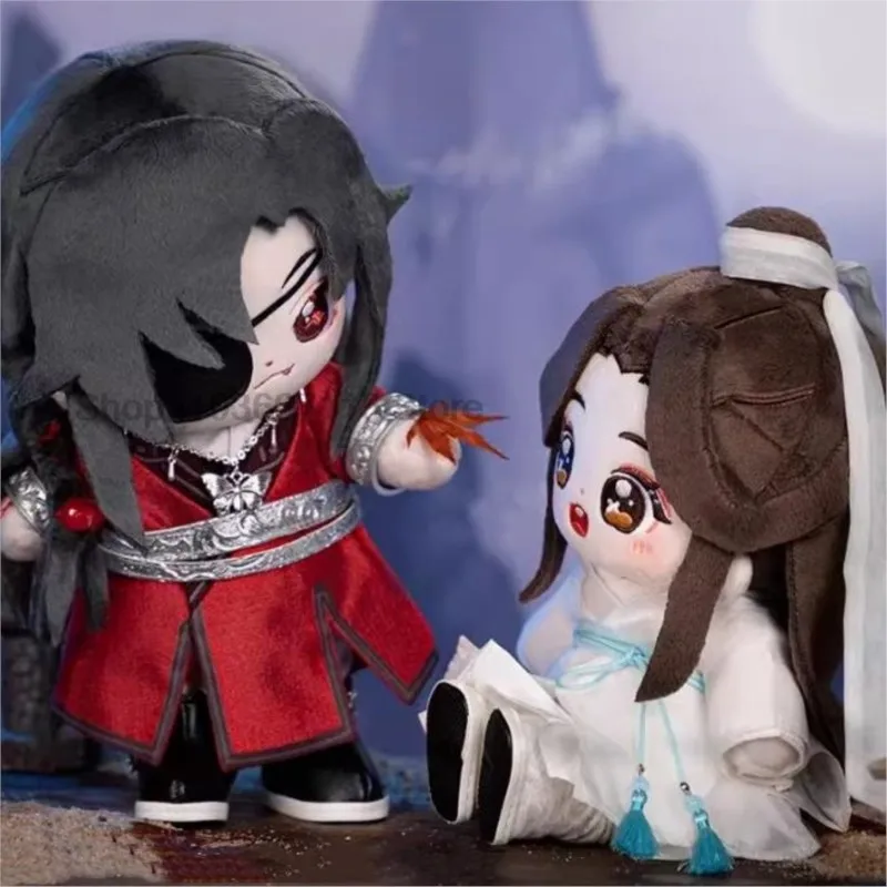 

Anime Tian Guan Ci Fu Official Original Xie Lian Hua Cheng Plush 20cm Standing posture MDZS Gifts Halloween Holiday