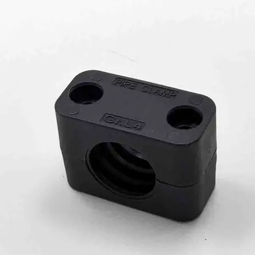 Imagen 2 del producto Kit surtido de Clips atornillados para tubos de plástico negro, abrazaderas de sujeción de tubo de 6-102mm de diámetro para soporte de tuberías sin tornillos, 2 uds.