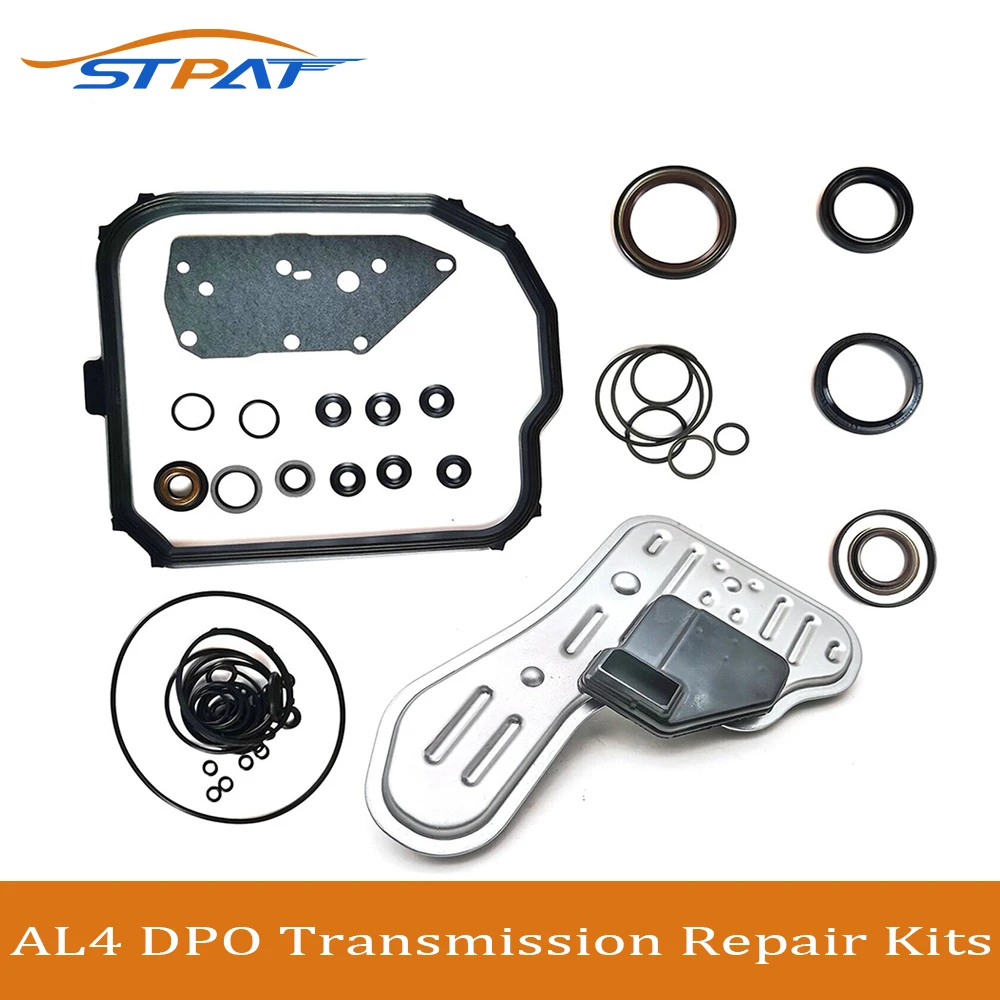 STPAT AL4 DPO Rebuild Kit Automatic Gearbox Transmission For Peugeot Citroen Renault DP2 DP8 Auto transmission Filter Gasket