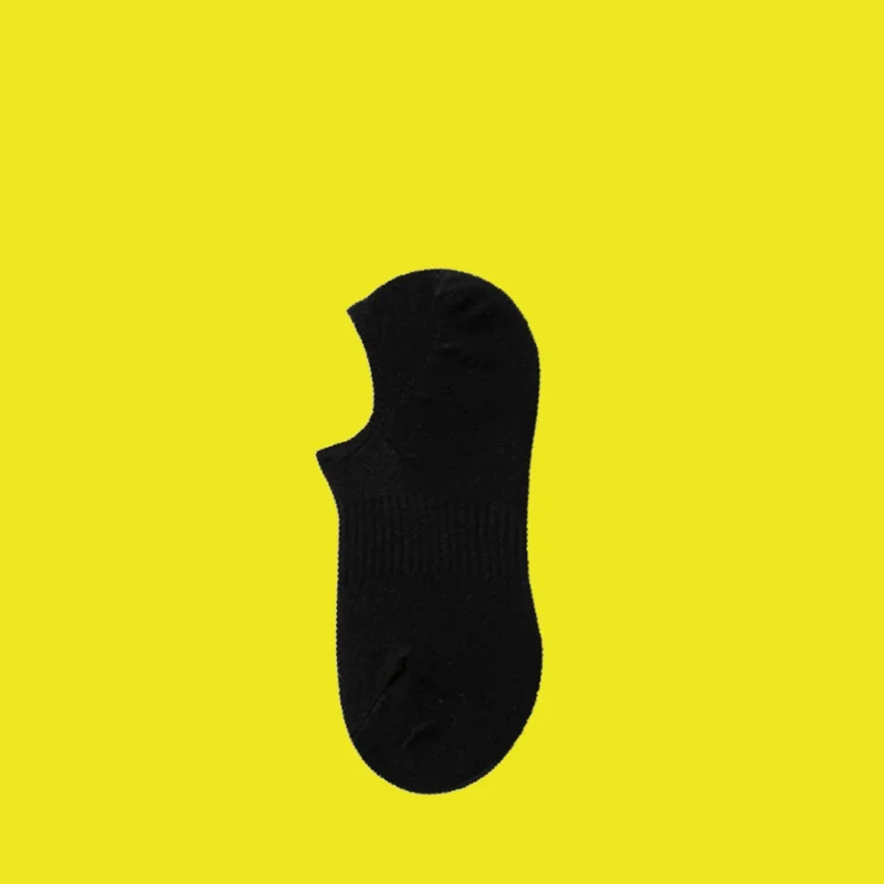 Chaussettes invisibles en maille respirante pour hommes, chaussettes de bateau japonais, chaussettes de documents solides, bouche peu profonde, 5/10 coton, 2024 paires