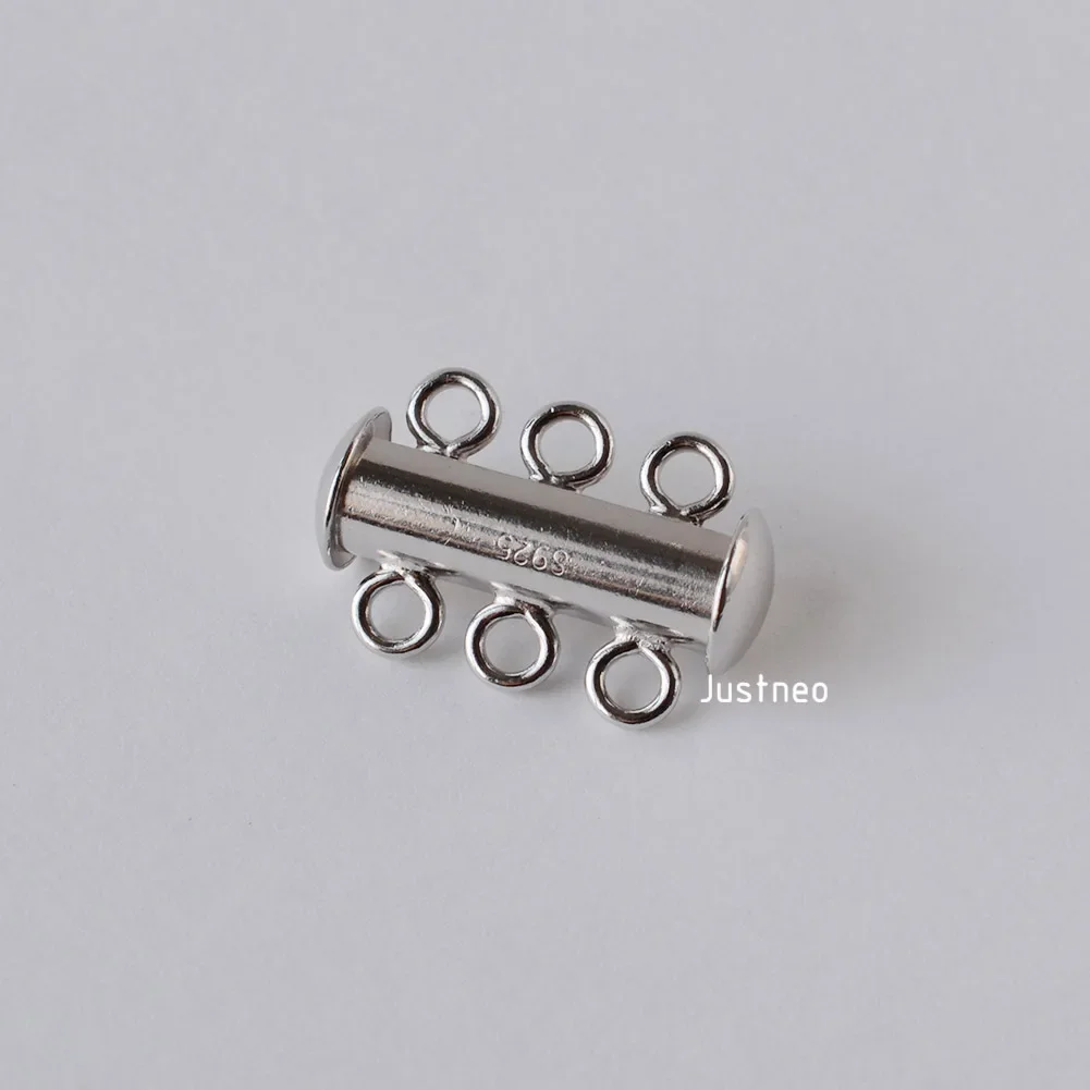 

Jessica's order Solid 925 Sterling Silver Clasp 3 Strand 100pcs