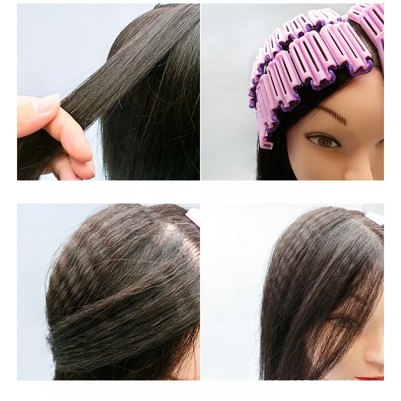 36 Stück/Box Wiederverwendbare Dauerwellen-Haarklammern, Lockenwickler, Wellenklammern, Haarspangen, Friseur-DIY-Lockenwickler, Styling-Werkzeuge – Detail 3