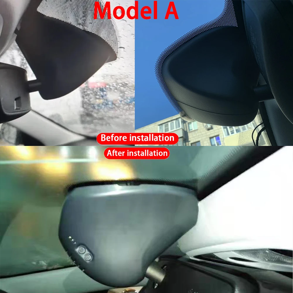 for Jeep Cherokee KL Facelift 2019-2025 4K 2160P Front Rear Camera Dash Cam Wifi Plug and Play Video Recorde Loop Recording