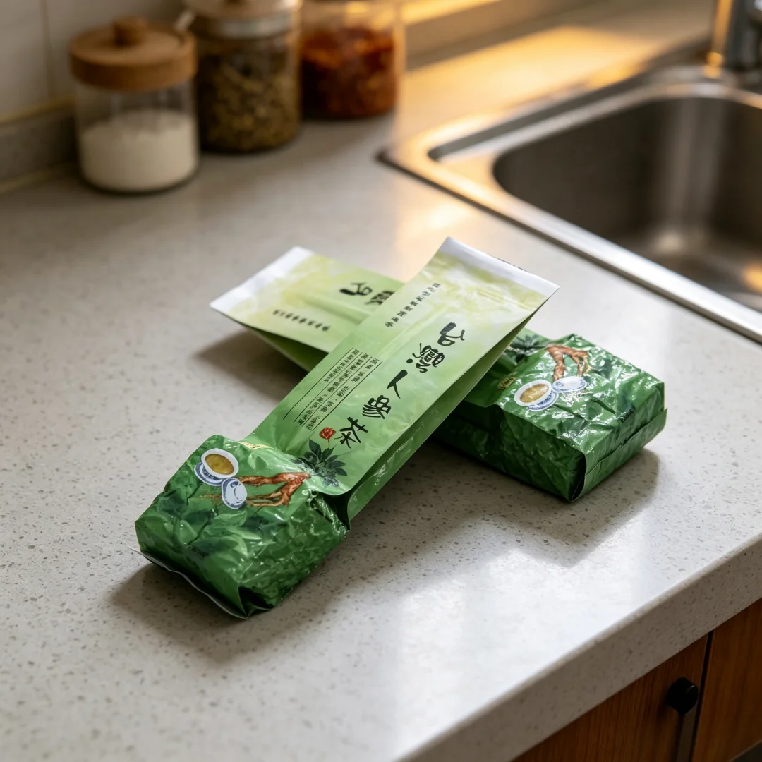 250g High Quality Tie Guan Yin Tea Packaging Bag Dongding Ginseng Black Alishan Milk Oolong Tea Packing Bag