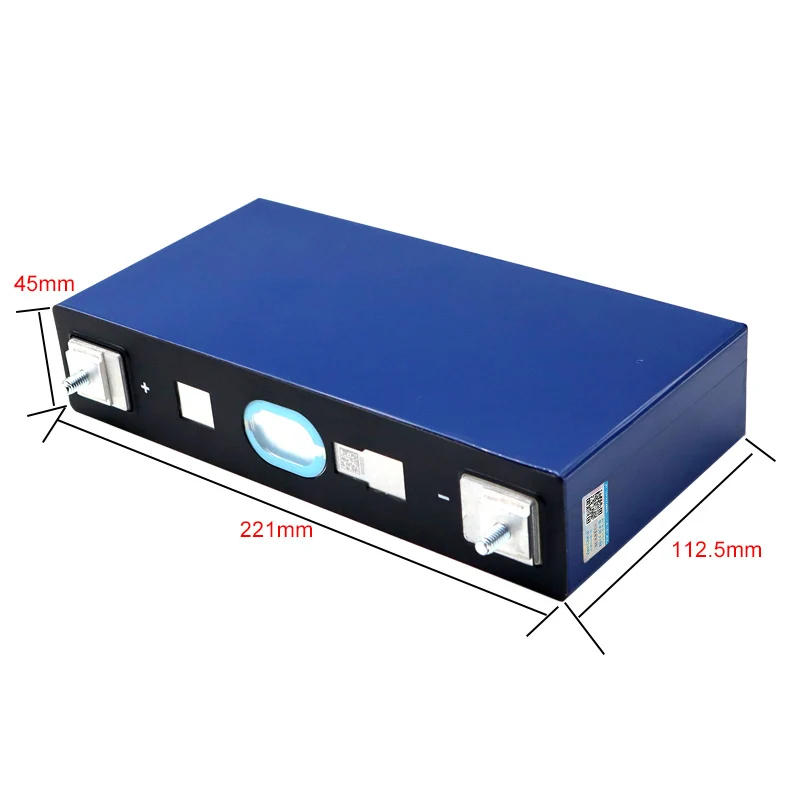 3.7V 175Ah Lithium battery large single power cell for 3s 10s 12v 24v 36v electric vehicle Off-grid Solar Wind Grade A Tax Free