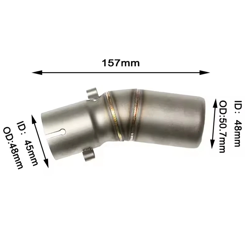 

Соединительная труба для мотоцикла 450SR 450 SR 2022 2023, 51 мм, для подключения к глушителю