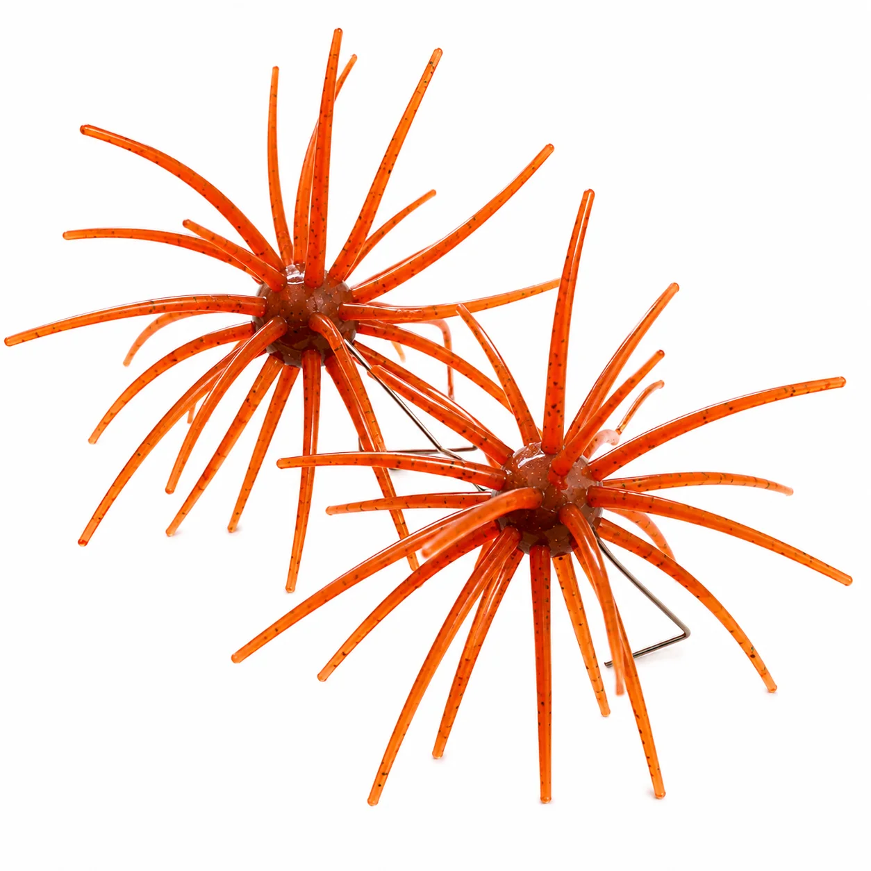 TPE Schwimmender Seeigel Weichköder 9g 19mm Ball 45mm Tentakel Künstlicher Wurmköder für Barsch, Zander, Süßwasser- und Salzwasserfischen – Detail 2