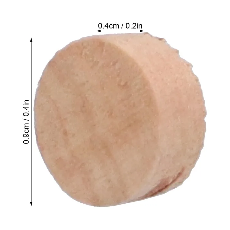 10Pcs Trombone Water Key Spit Valve Cork Pad Instrument Accessory Replacement Set Kit