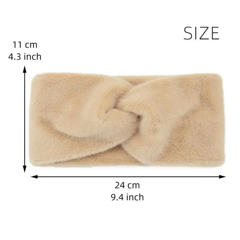 652F แถบคาดศีรษะกีฬาสีทึบยืดผ้าโพกหัวปมคาดศีรษะยืดหยุ่นเล่นสกีที่คาดผม