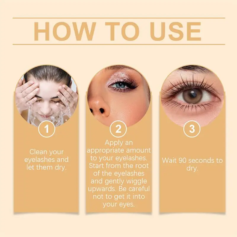 Natural Eyelash Growth Serum 7 วันEyelash Enhancer Longer Liquid FullerหนาCurling Lash Treatment Eye Careผลิตภัณฑ์แต่งหน้า