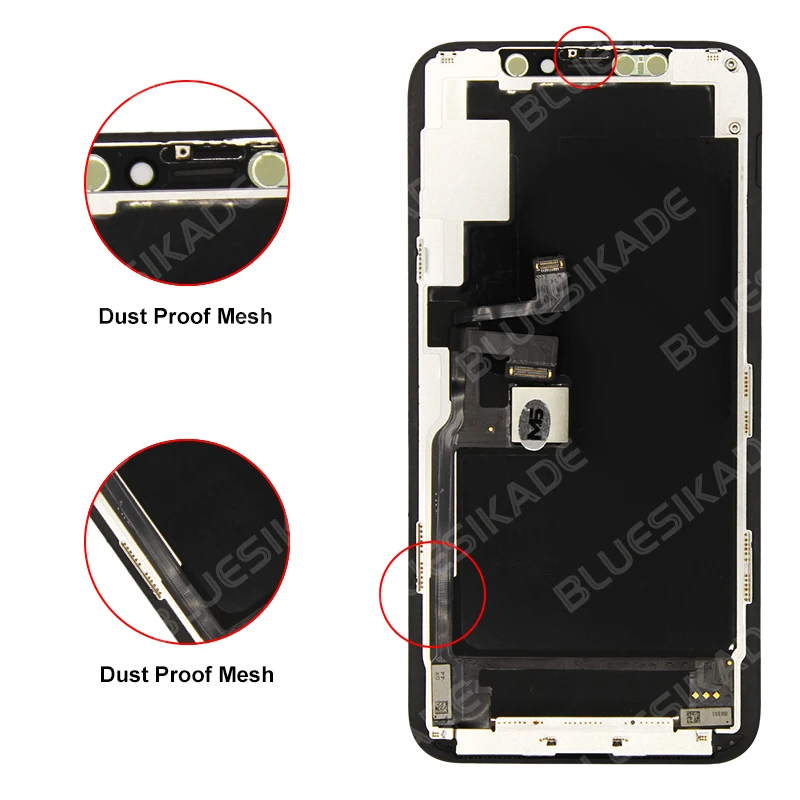 OLED For iPhone X XR XS MAX Display 3D Touch Screen Digitizer For 11 Pro 12 Mini 13 Pro Max 14 Plus 15 LCD Replacement Parts