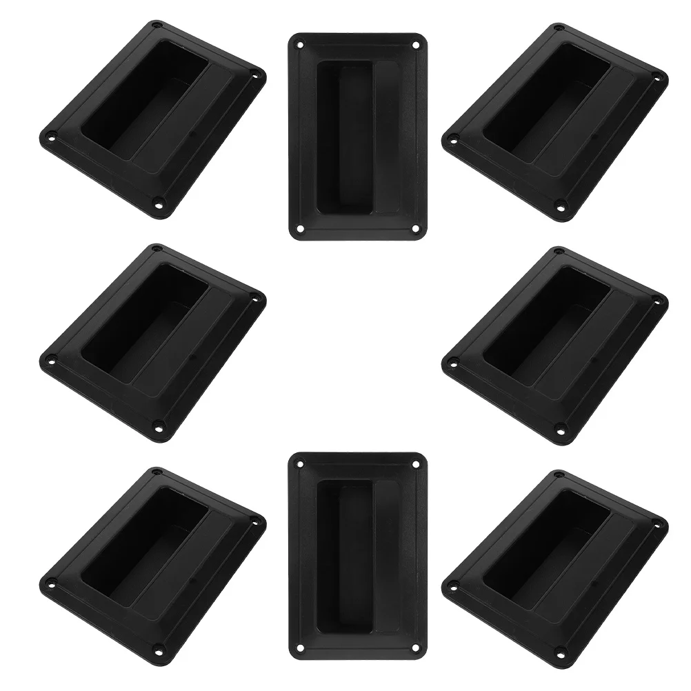 Poignées latérales de haut-parleur en plastique, 8 pièces, sangle de poignée de remplacement Durable pour accessoires de haut-parleur Audio et amplificateur d'armoire