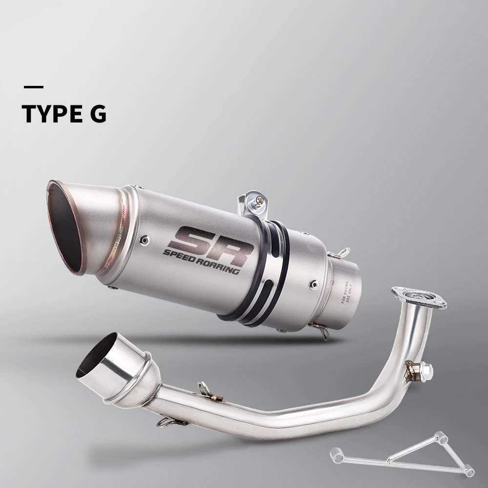 For GY6 125 150 125CC 150CC Motorcycle Exhaust Escape Scooter Modify Front Link Pipe