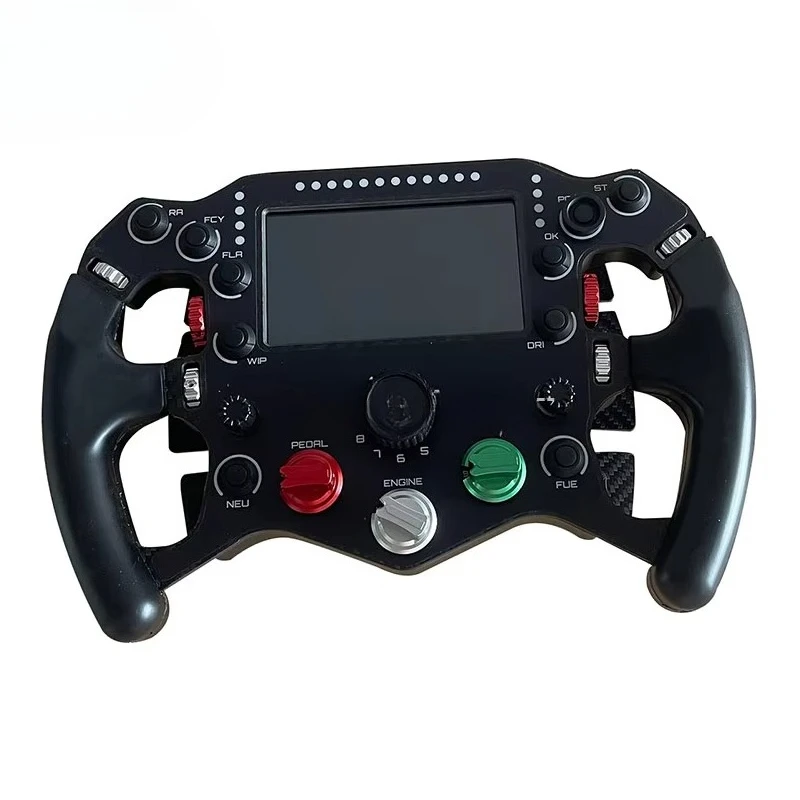 High-End Sim Racing Steering Wheel Realistic Control for Professional Racing Simulator and Motion Platform Setup Steering Wheel