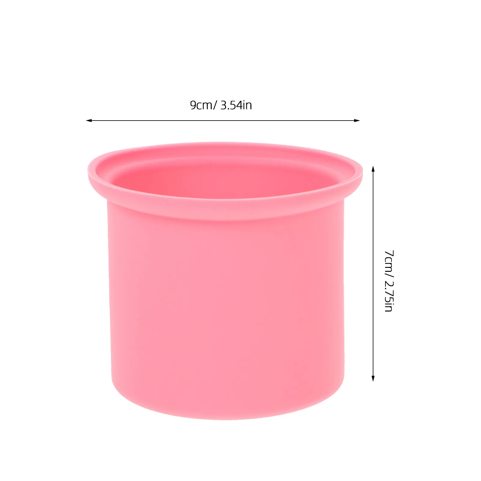 Silicone Wax Pot Liners 4 Pack Reusable Flat Bottom Mini Melting Bowls for Hair Removal Waxing Accessories